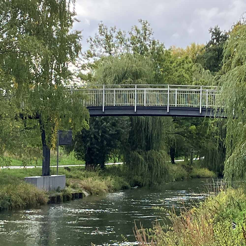 Snelle montage tijdens renovatie fietsbruggen en voetgangersbruggen